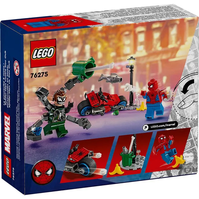 LEGO Super-Heroes Marvel Perseguicao-de-Moto Spider-ManvsDoc-Ock 76275-1 LEGO