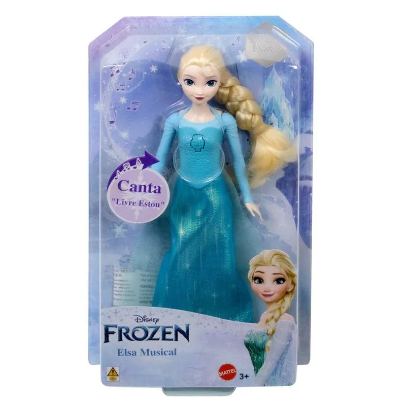 Boneca - Disney Princesa - Elsa - Música Mágica - Mattel