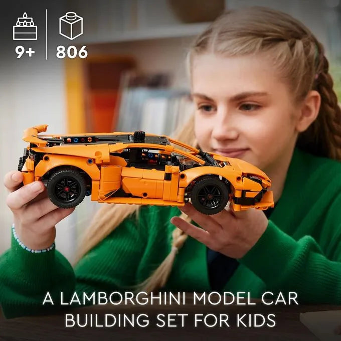 Lego Technic - Lamborghini Huracan Laranja